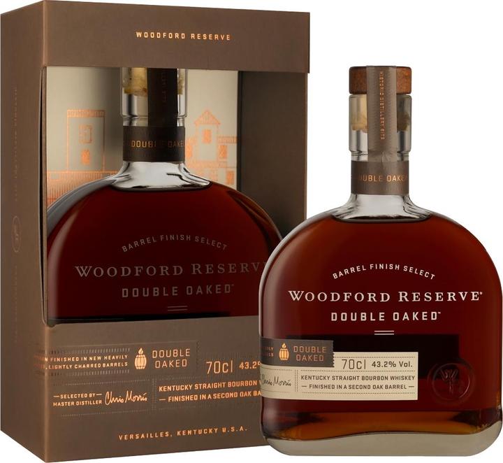 Actual product image Woodford Reserve Double Oaked (Bourbon, 1 x 70 cl)