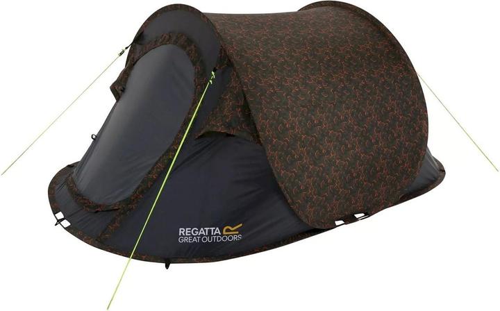 Actual product image Regatta Pop-up tent Malawi camouflage pattern 2 persons (Inflatable tent, 2 persons)