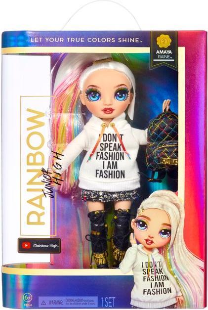 Actual product image Rainbow HIGH Junior High Doll Amaya Raine, 23 cm