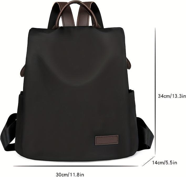 Produktbild Only-Bags.Store Nylon-Rucksack 1 Stück mit Diebstahlschutz - stilvolle leichte Tasche mit grossem Fassungsvermögen