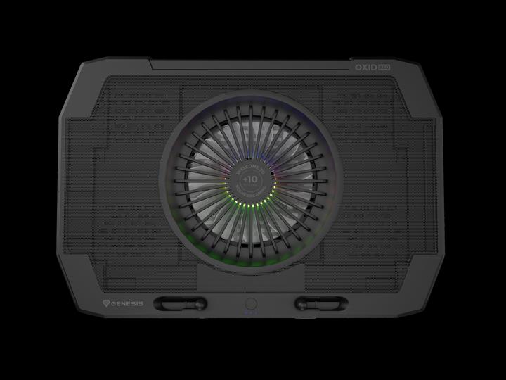 Immagine prodotto Genesis Pad di raffreddamento per laptop OXID 850 nero, 270 x 400 x 35 mm