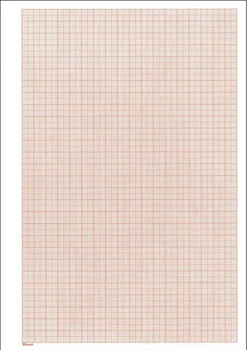 Produktbild Favorit Millimeterpapier Block weiss (21 x 29.7 cm, Kariert, Weicher Einband)