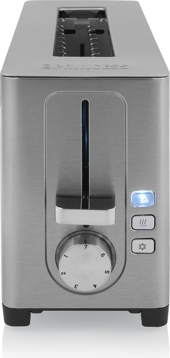 Actual product image Princess 142401 Steel toaster Long slot - 7 adjustable levels - 1050 W (EU plug)
