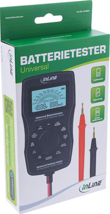 Produktbild InLine Multifunktions-Batterietester