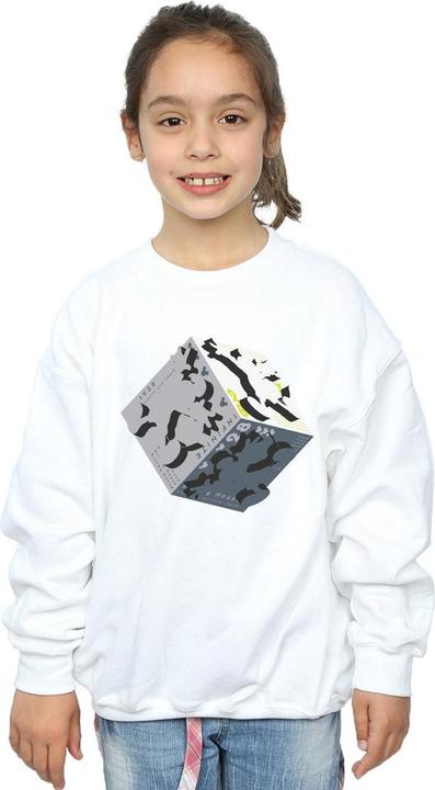 Actual product image Disney Girls Mickey Mouse Cube Sweatshirt (128)