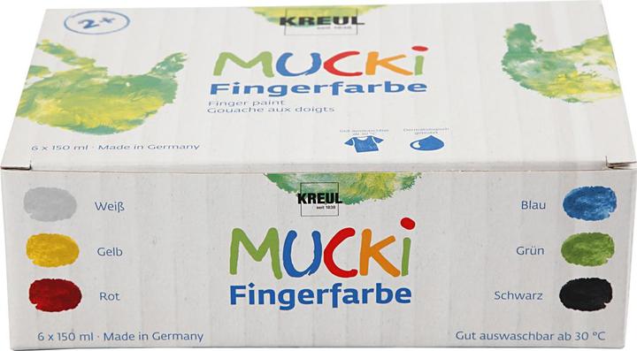 Produktbild Kreul MUCKI Fingerfarben (Bunt, 900 ml)