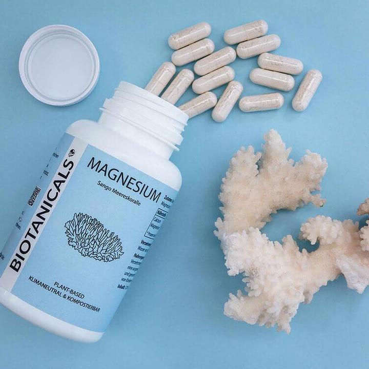 Produktbild Biotanicals Magnesium 120 Kapseln (120 Stück, Kapseln, 135 g)