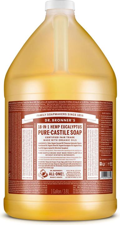 Immagine prodotto Dr. Bronner's 18-In-1 (Sapone liquido, 3800 ml)