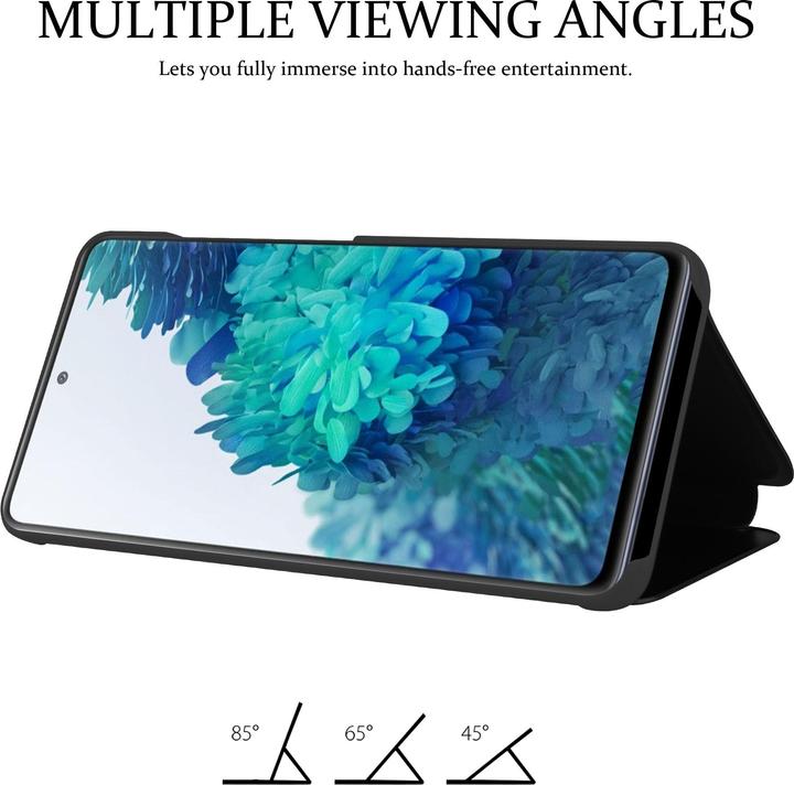 Actual product image Cadorabo Book Smart View Mirror Cover (Samsung Galaxy S20 FE)