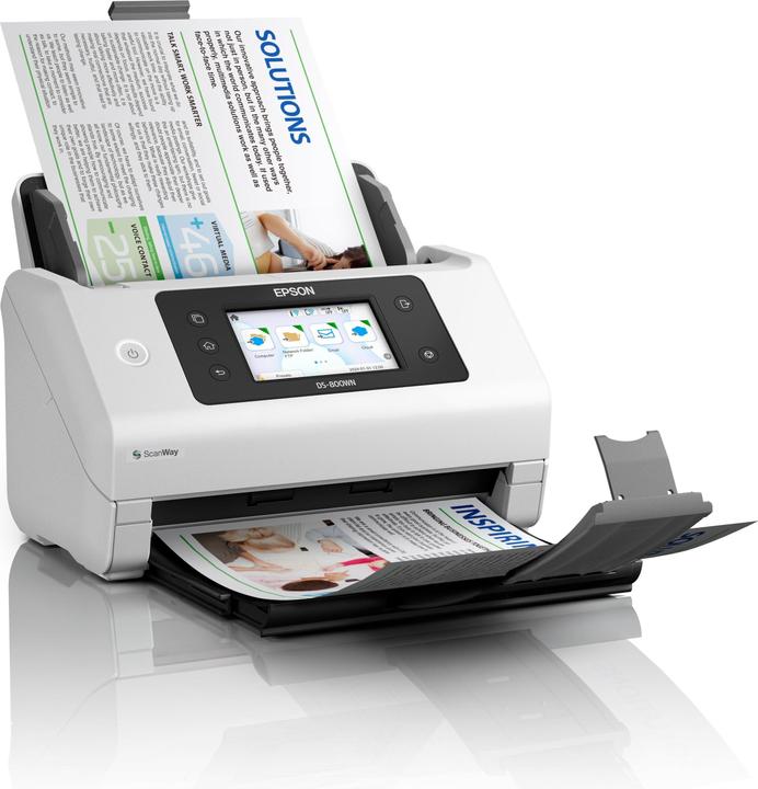 Image du produit Epson Workforce Scanner de documents DS-800WN (USB, USB Host, Ethernet)