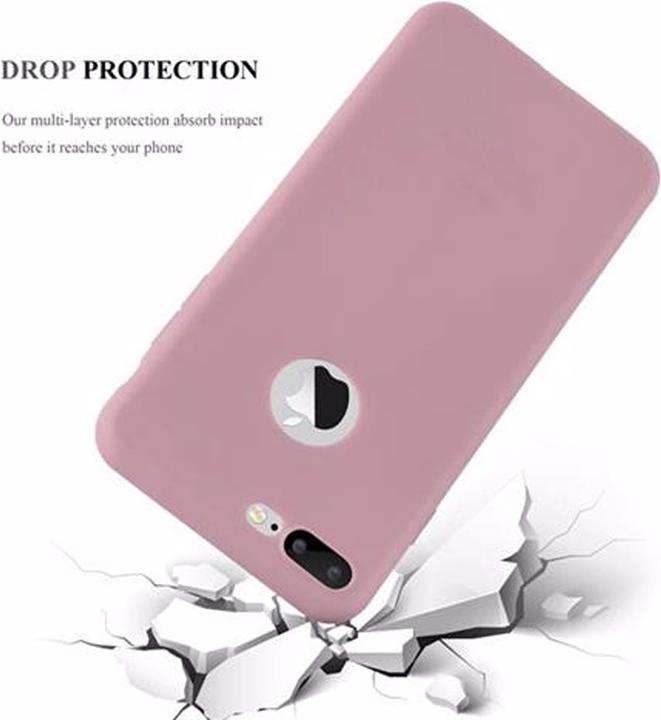 Productafbeelding Cadorabo TPU Candy Cover (Apple iPhone 8 Plus, Apple iPhone 7s Plus, Apple iPhone 7 Plus)