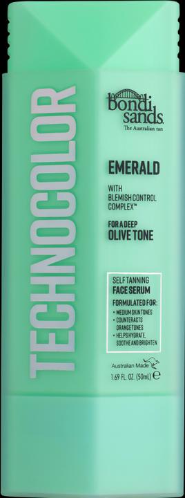 Produktbild Bondi Sands Technocolor Emerald Selbstbräuner Gesichtsserum Einfache Anwendung Streifenfreie Bräune (Selbstbräunungsserum, 50 ml)