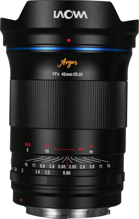 Actual product image Venus Optic Fixed focal length Laowa Argus 45 mm f/0.95 FF - Canon RF (Canon RF, full size)