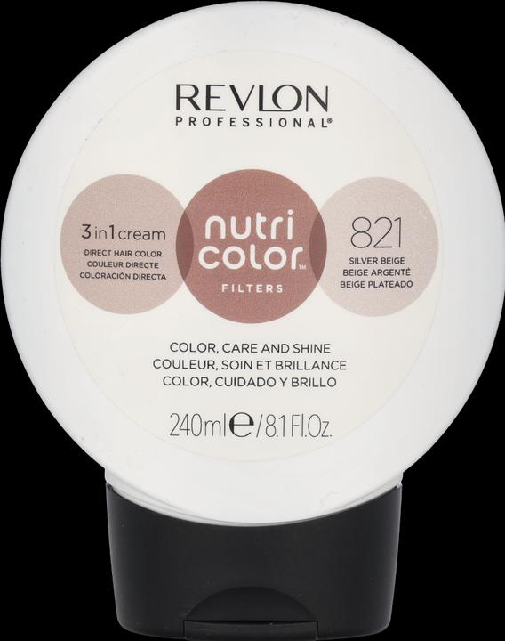 Produktbild Revlon Professional Nutri Color Filters (Hellblond Irisé Asch, 821 Silver Beige)