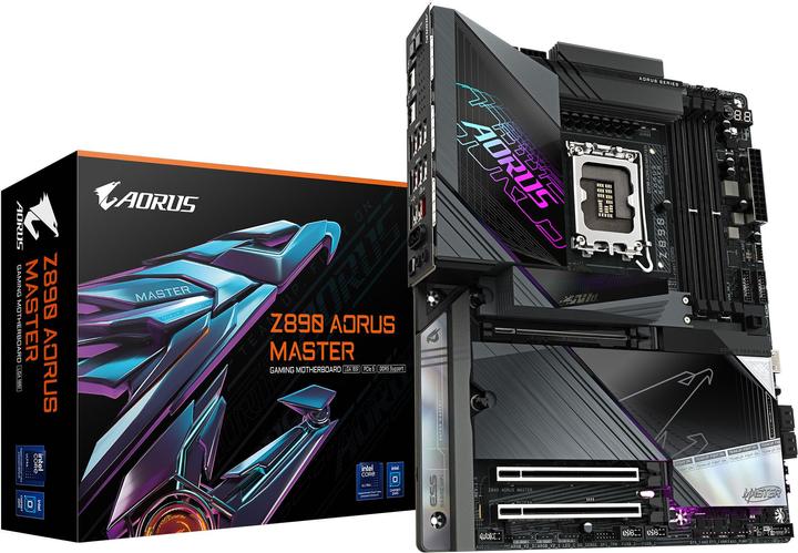 Immagine prodotto Gigabyte Z890 AORUS MASTER (LGA 1851, Intel Z890, ATX)