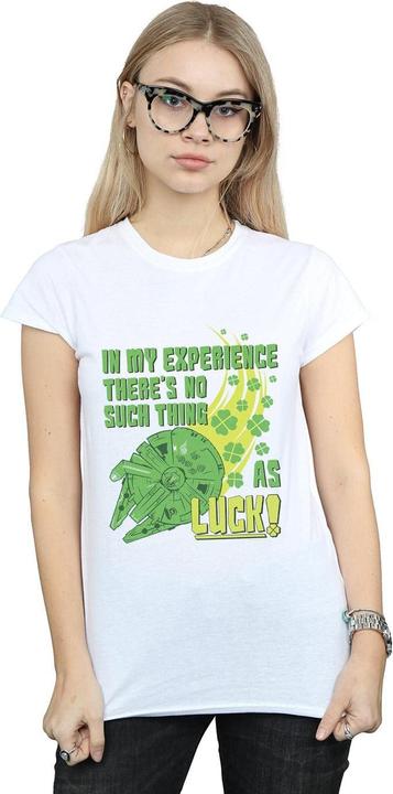 Produktbild Star Wars Millennium Falcon Shamrock Luck TShirt (L)