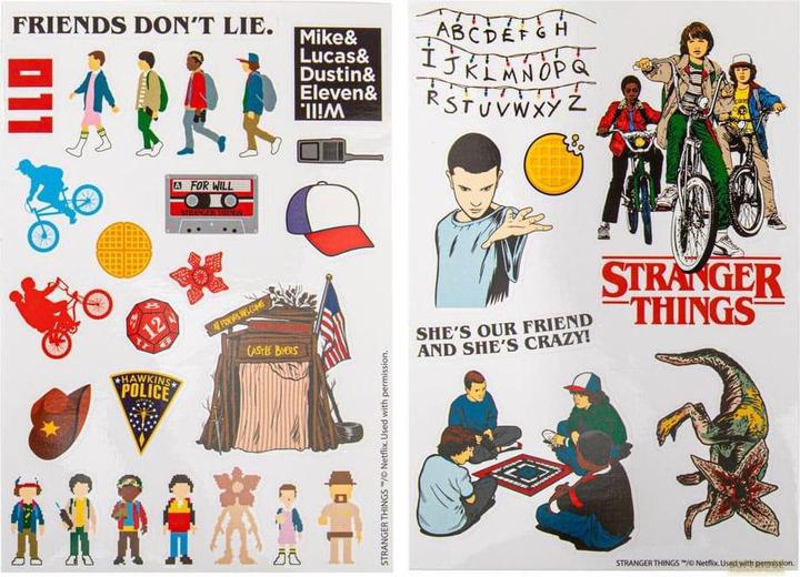 Actual product image Cinereplicas Stranger Things Sticker pack Season 1 Case (5)