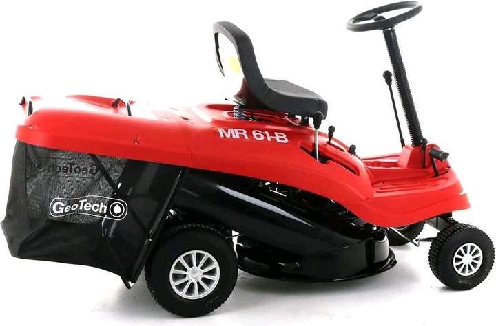 Actual product image GeoTech Rider ride-on lawn mower engine 196 ccm with electric starter (Petrol)