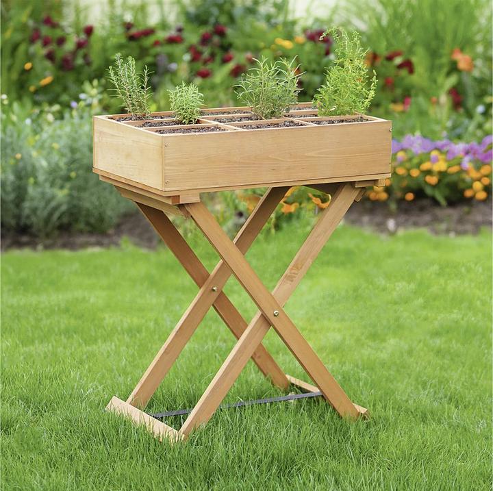 Image du produit Childhome HI Lit surélevé pour herbes 58x38x75cm