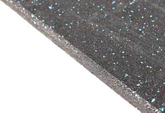 Actual product image Gladiatorfit Rubber floor with stains (2 cm)