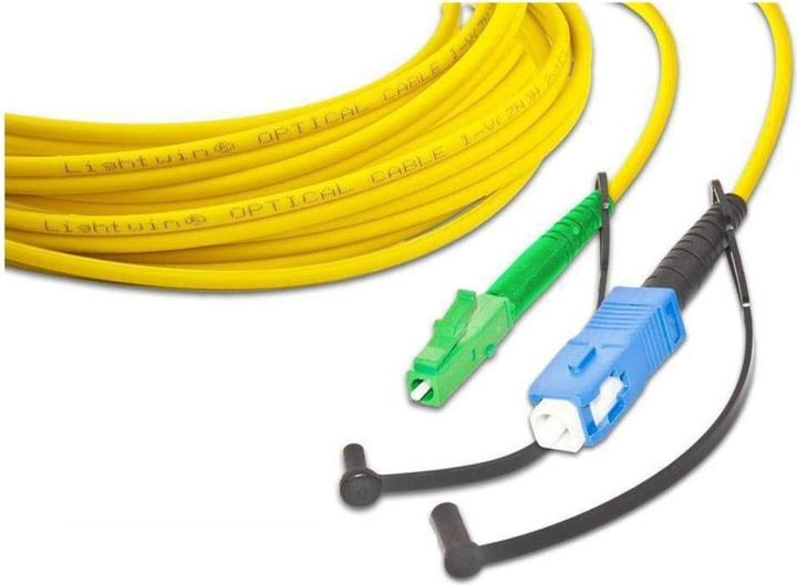 Produktbild Wirewin Lightwin LWL-Patchkabel Singlemode LC/APC – SC, OS2, Simplex, 40 (40 m)