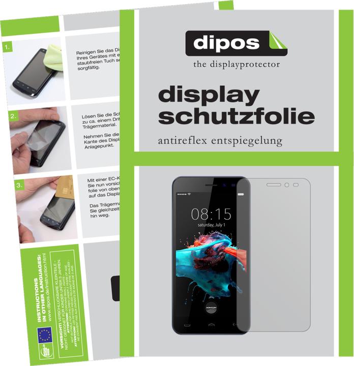 Produktbild Dipos Displayschutzfolie Antireflex (2 Stück, Homtom HT16)