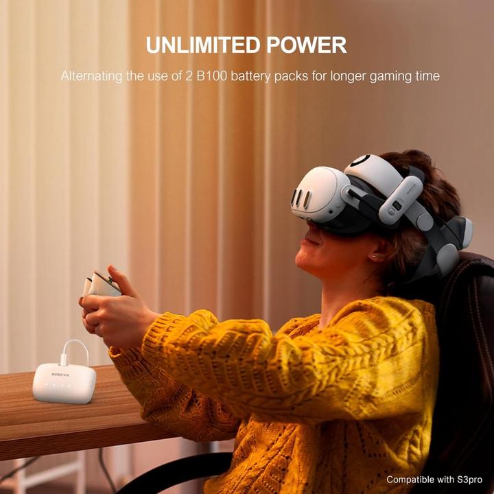 Actual product image Bobovr B100 Battery Pack
