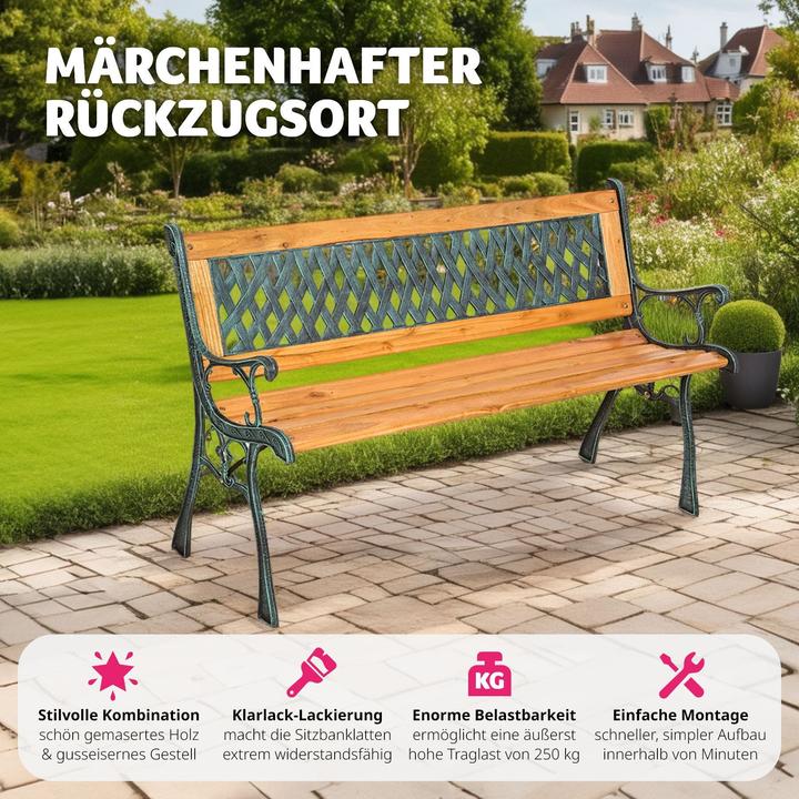 Image du produit tectake Banc de Jardin