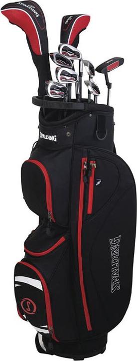 Spalding Tour2 Full Set MEN Rechtshändiges Golfset mit Trolleytasche Graphite (Rechtshänder)