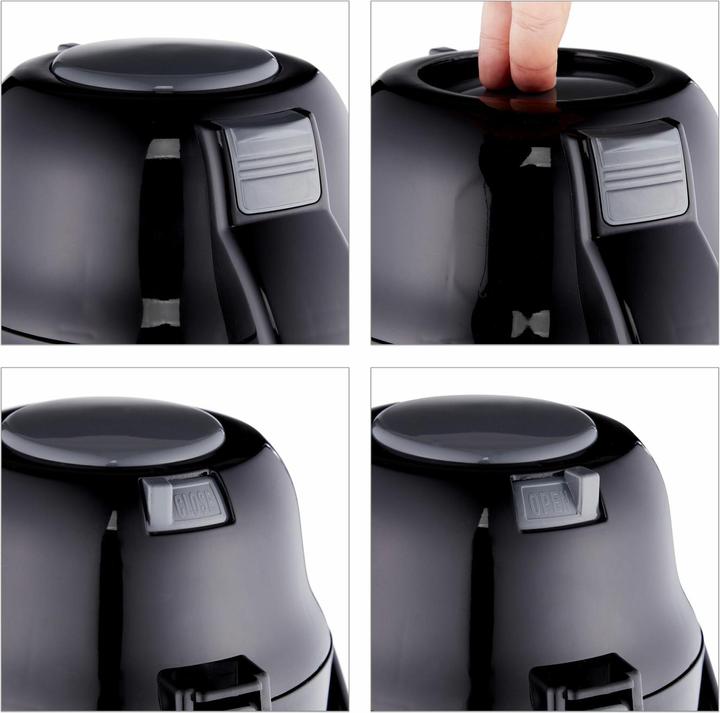 Actual product image Relaxdays Storage pouffe