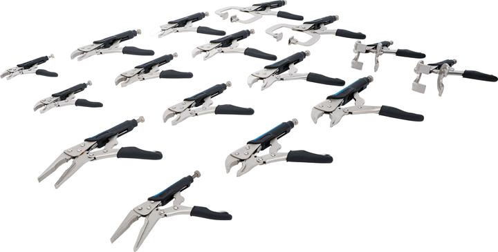 Actual product image BGS Body grip pliers set (185 mm)