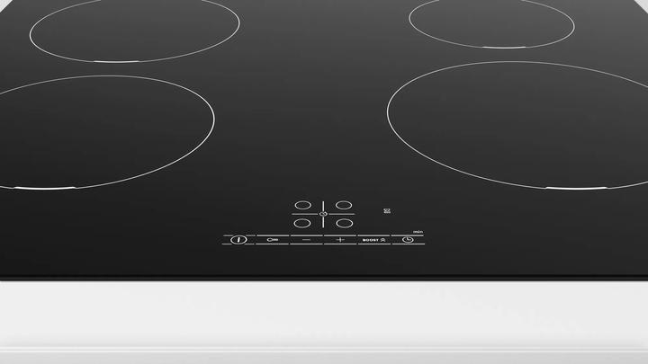 Actual product image Bosch Hausgeräte Series 4 PUE611BB6E hob Black Built-in Zone induction hob 4 zone(s)