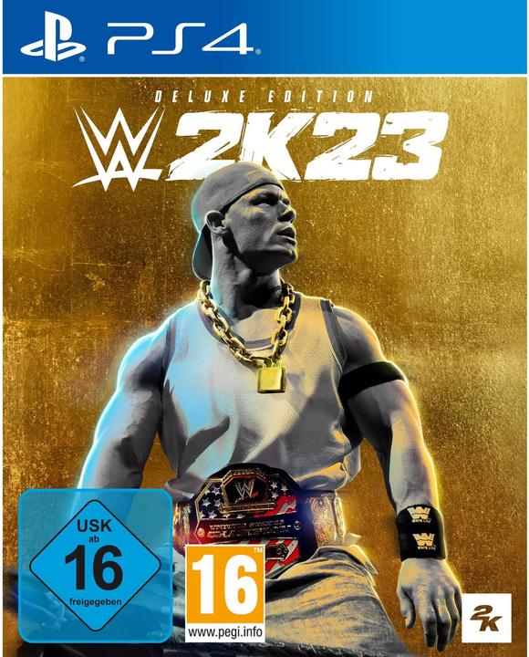 Actual product image 2K Games WWE 2K23 PS-4 DELUXE (PS4, DE)