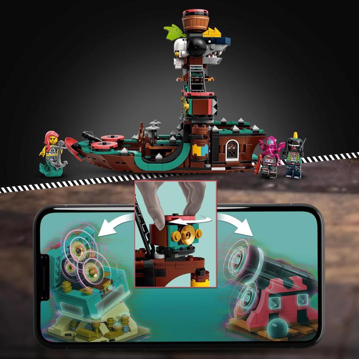 Produktbild LEGO Punk Pirate Ship (43114, LEGO Vidiyo)