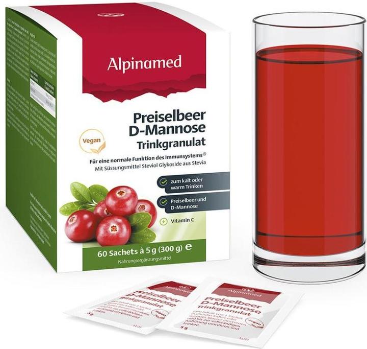 Produktbild Alpinamed D-Mannose Trinkgranulat (60 Stück, Granulat, 5 g)