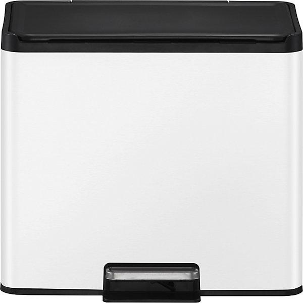 Actual product image EKO Pedal bin Casa III white 15+15L (30 l)