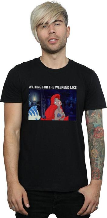 Image du produit Disney - T-shirt THE LITTLE MERMAID WAITING FOR THE WEEKEND - Homme (L)
