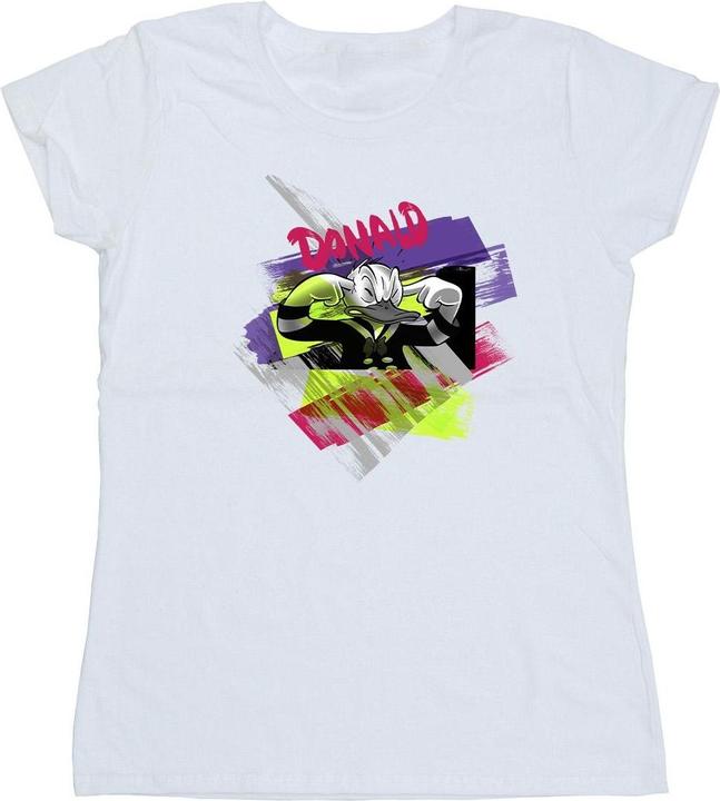 Disney Donald Duck Ear Plug Bright TShirt (S)