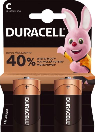Produktbild Duracell 2 LR14 C Einwegbatterie (2 Stk., C)