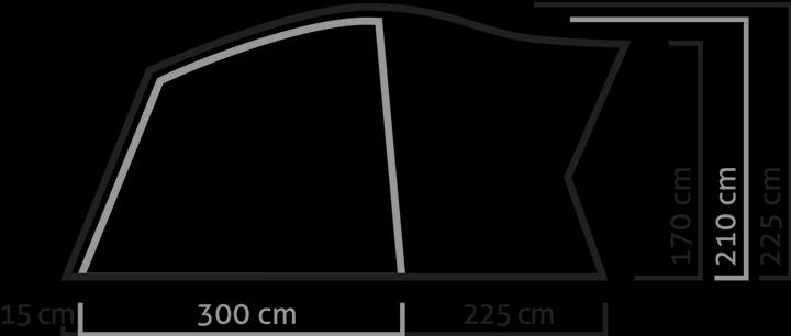 Actual product image Salewa Alpine Lodge V (Dome tent, 9.30 kg, 5 persons)