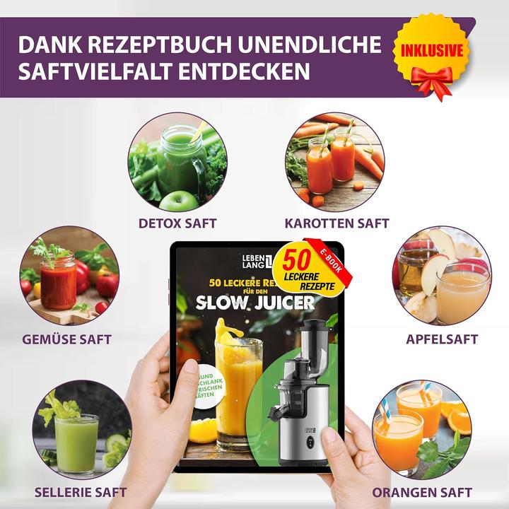 Produktbild Lebenlang Slow Juicer