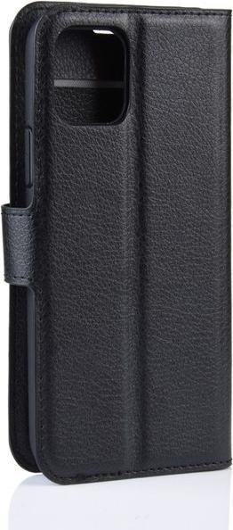 Actual product image MU Classic Litchi Leather Bookcover Series (Apple iPhone 11)