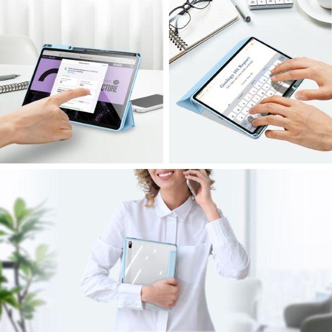 Actual product image Dux Ducis Toby Series Leather Book Cover Case (Galaxy Tab S8+, Galaxy Tab S7+, Galaxy Tab S7 FE)