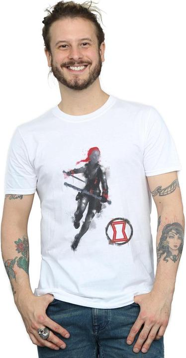 Produktbild Avengers Endgame Painted Black Widow TShirt (3XL)