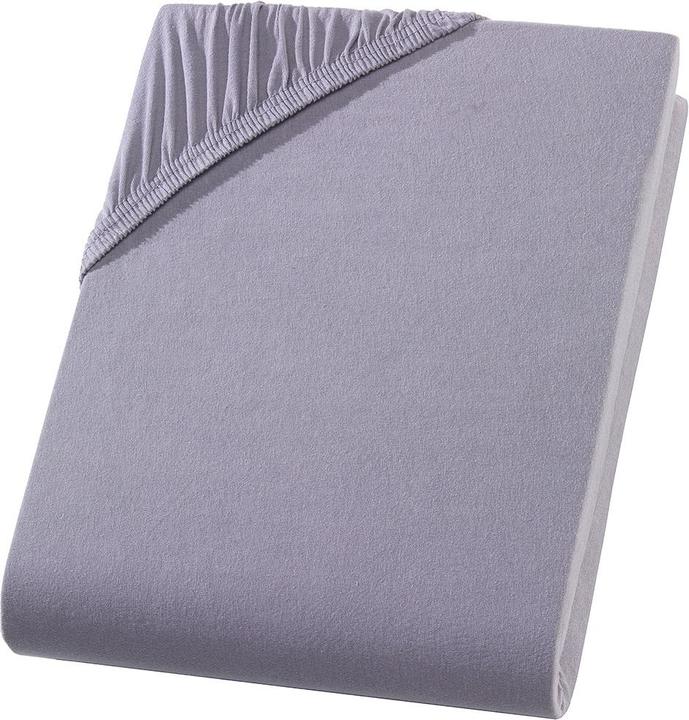 Casativo Kinder Fixleintuch aus 100% Baumwolle, grau, 60 x 120 - 70 x 140 cm (60 x 120 - 70 x 140 cm)