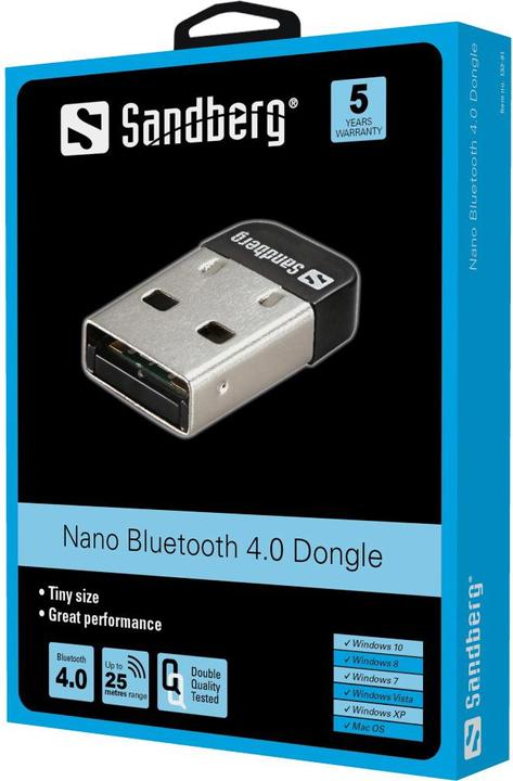 Produktbild Sandberg Nano Bluetooth 4.0 Dongle (Sender)