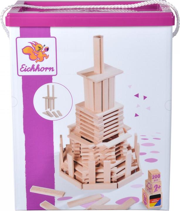 Actual product image Eichhorn Wood construction kit
