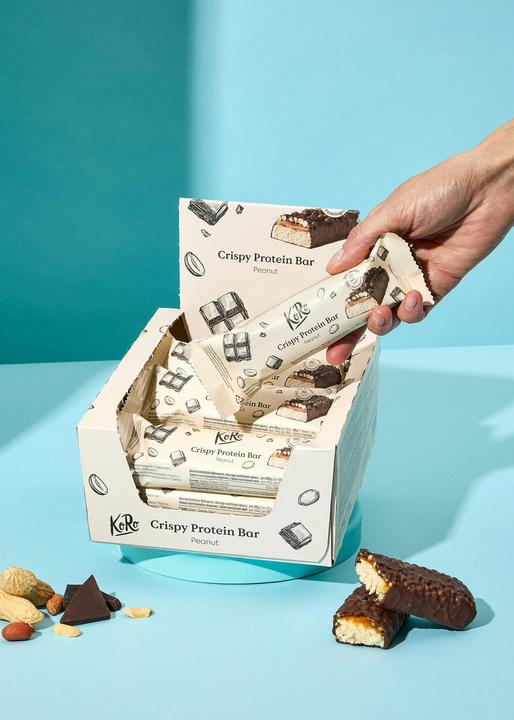 Produktbild KoRo Crispy Protein Bar (Erdnusse, Schokoladen, 1 Stk., 720 g)