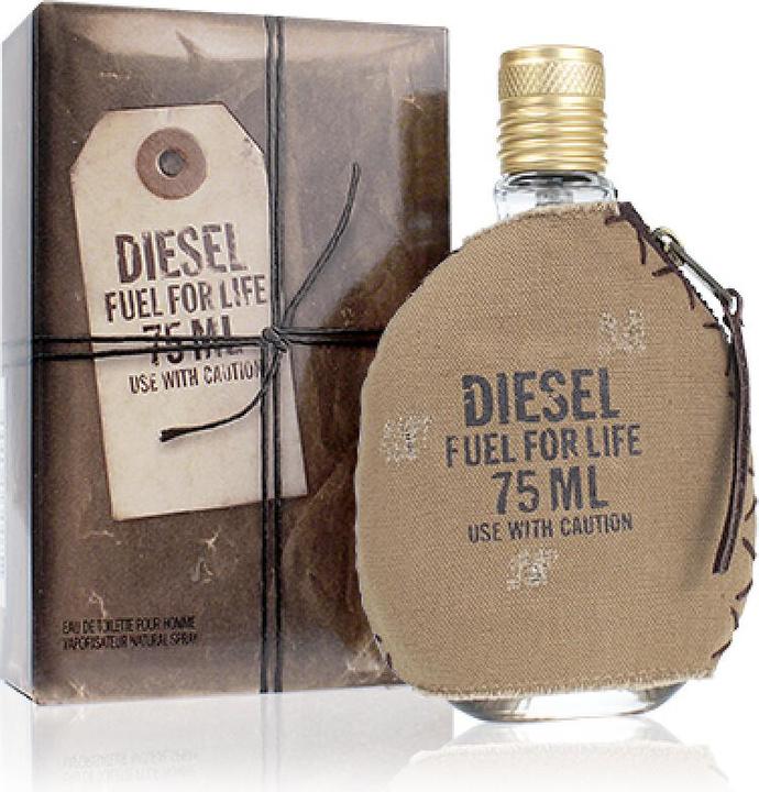 Actual product image Diesel fuel for life (Eau de toilette, 75 ml)