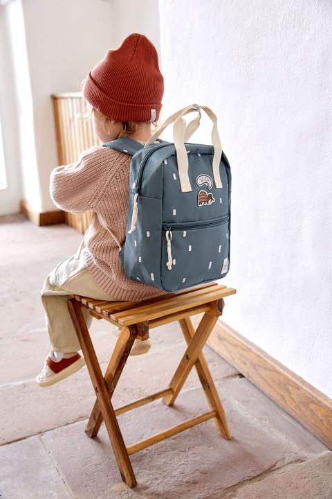 Produktbild Lässig Kindergartenrucksack Square - Happy Prints, Dunkelblau